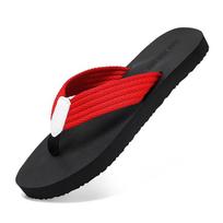 New summer men's sandals flip-flops casual non-slip flat slippers Light outdoor beach shoes Home men's sandals 44
