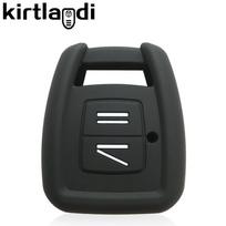 Silikoninis raktų dangtelis Korpusas Nuotolinio valdymo pulto automobilio rakto dėklas Opel Astra G Zafira FRONTERA B Vectra 2/3 mygtukų raktų apsaugos striukė Dangtelis Pakabukas