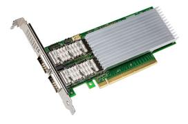 Intel 100Gb 2 prievadų serverio adapteris E810-CQDA2 (2xQSFP28 bulk) Orginal Intel inkl. Yottamark/Brady ID | E810CQDA2BLK | 5032037172134