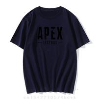 Vyriški Apex Legends marškinėliai Žaidimų grynos medvilnės viršutiniai drabužiai T marškinėliai Šaunūs apvalios kaklo T marškinėliai Humoriški T marškinėliai S