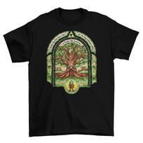 Zelda Deku Tree T-Shirt Unisex Cotton Adult Nintendo Link Video Game Glass New 2XL