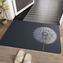 1Pcs Anti Fatigue Kitchen Rugs,  Dandelion Design  Print Waterproof Non-Slip Thick Cushioned Kitchen Mat Heavy Duty Comfort Standing Mat for Kitchen 40*60cm