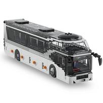 811 vnt. miesto turistinio autobuso statybiniai blokeliai, dviaukštis turistinis autobusas, modelio plytos, darbalaukio dekoracija, „pasidaryk pats“ žaislai vaikams, atostogų dovanos No Box