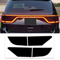 Dodge Durango 2014- Automobilio žibintų lipdukai Dangteliai Priekinių žibintų vokeliai Vinilinė tonavimo plėvelė Galinių žibintų lipdukas Išorės aksesuarai A