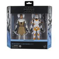 Hasbro Star Wars Black Series Kenobi Clone Trooper 15cm Action Figure for Star The Clone Wars G1732 Obi-Wan & (212th Battalion), 2-Pack Wars