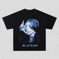 Billie Eilish Y2k Graphics 100cotton Unisex Shirt 2026 New Oneck Short Sleeve Unisexs Womens Fashion Hiphop Tshirt Fan Gifts XL