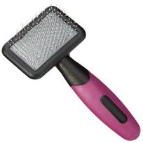KW Smart Soft Knobbly Card Mini - Pudelių šepetys su saugiomis smeigtukais, labai mažas