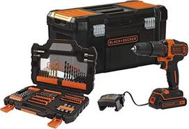 Smūginis gręžtuvas su akumuliatoriumi Black & Decker BDCHD18S1KA, 18 V, 1.5 Ah