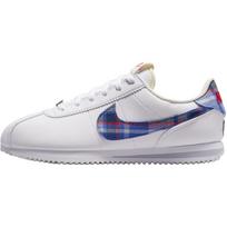 Nike Cortez Abrasion Resistant Low top Kids Lifestyle Shoes White Teen 37.5