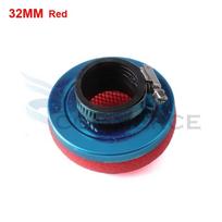 Motorcycle 28/32/35/38/42/45/50/54/58MM Stright Foam Air Filter Sponge Cleaner For 2 Stroke Engine Pocket Bike Mini Moto Scooter 32MM-R