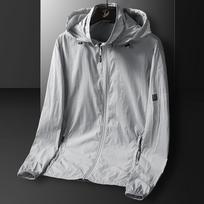Vyriški ir vasariniai ledo šilko drabužiai, apsaugantys nuo saulės, UV apsauga XL pilka spalva