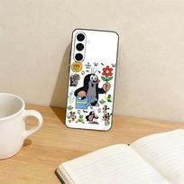 Cartoon Littles Mole  Phone Case For Samsung Galaxy A73,A72,A71,A70,A53,A52,A51,Others Soft Black Cover Samsung a50 30s 50s