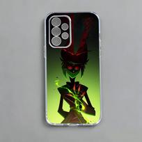 h-Helluva Boss Blitzo   Phone Case For Samsung S25,S24,S21,S22,S23,S30,Ultra,S20,Plus,Fe,Note,10,9,5G Transparent Cover Samsung S22ULTRA5G