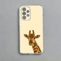 t-Towering Giraffe a-Art Phone Case For Samsung S25,S24,S21,S22,S23,S30,Ultra,S20,Plus,Fe,Note,10,9,5G Transparent Cover Samsung S20plus5G