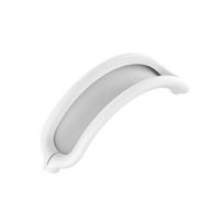1 vnt. Pakeičiamas silikoninis galvos juostos dangtelis „AirPods Max“ ausinėms, plaunamas paminkštintas dėklas „AirPods Max“ ausinėms balta