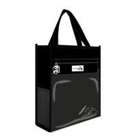 Multiple Pockets Student Tutorial Bag Transparent Shoulder Handbag Cartoon Tote Bag  Girls Gift juoda