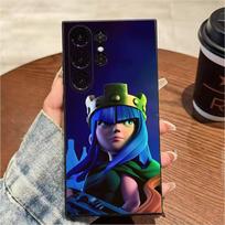 Game COC Printing Phone Case For Samsung S25,S24,S21,S22,S23,S20,Ultra,S26,Plus,Fe,Note,5G Black Cover Samsung S30plus5G