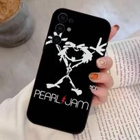 Band Pearl J-Jam Phone Case Black Silicone Soft For Samsung S25,S24,S21,S22,S23,S30,Ultra,S20,Plus,Fe,Lite Samsung S22ULTRA5G