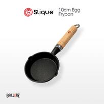[Slique Official] Cast Iron Specialty Pans Takoyaki Maker, Egg Frypan, Burger Press - Induction Ready 10cm Egg Frypan