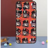 Hu Tao Genshin Impact chibi Cover For OnePlus Nord 4 CE 2 3 Lite N20 N30 9 10 Pro 8T 9RT 10T 11 OnePlus 13 12 R Case OnePlus Nord 2