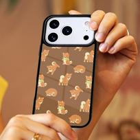 Funny Shiba Inu fundas Magnetic Wireless For Magsafe phone Case For iPhone 17 11 12 13 14 15 16 Pro Max Plus Shockproof Cover iPhone 13