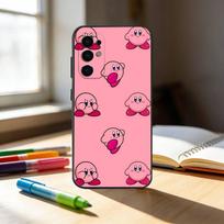 Cartoon Pink K-Kirbys-KK  Phone Case For Samsung S25,S24,S21,S22,S23,S30,Ultra,S20,Plus,Fe,Note,10,9,5G Black Cover Samsung S20plus5G
