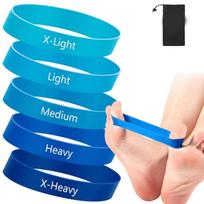 5pcs Bunion Correction Toe Bands Hallux Valgus Alignment Elastic Toe Straightener Foot Care Foot Stretcher Yoga Exercise