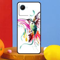 Hummingbird and Flowers For Realme C75 C71 C55 C53 C67 C61 C33 C63 C51 10 11 12 13 14 15 Pro Plus C65 GT7 Pro Case Realme 15