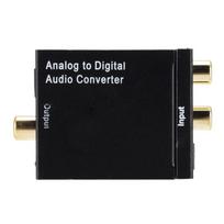 Analoginio į skaitmeninį garso keitiklis, skirtas DVD grotuvui / HDTV / stiprintuvui / TV medijos leistuvui US Plug