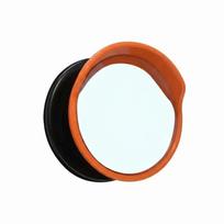 Portable Wide-Angle Mirror Phone Holder Creative Selfie Photo Prop  Daily Outings oranžinė