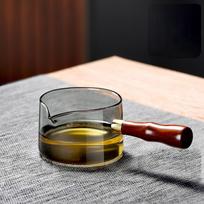 Japanese 200ml Glass Teapot with Side Handles Infsuer Heat Resistant Small Tea Pot Kung Fu Tea Set Puer Tea Maker Teaware