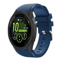 22mm 20mm Silicone Strap For Garmin Forerunner 265 965 165 55 Venu 3 Active 5 Sport Bracelet Garmin Active 5/Vivomove Trend Band Garmin Venu 3 2 tamsiai žalia spalva