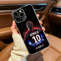 Brasil -10-N- Neymar Phone Case For iPhone17,16,15,14,13,12,Pro Max,16/15/14 Plus  XS Soft Silicone Transparent Cover iPhone16ProMax