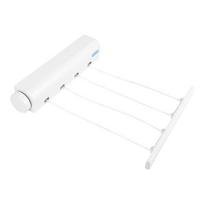 ABBY-Retractable Clothesline Telescopic Indoor Outdoor Wall Mounted Clothes Dryer Line Drying Rope Hanger