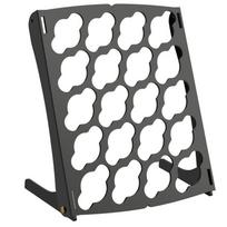ABBY-For K Cup Rack 20 Cup Pods Coffee Pod Storage Organizer For Counter Coffee Bar Office Black juoda