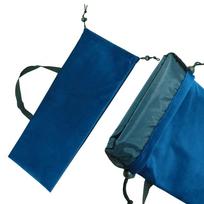 Two Layer Navy Blue Mahjong Rack Bag with Handle and Internal Drawstring Pouch for Organized Transport of Mahjong Racks China Mainland