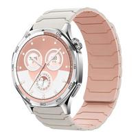 20mm 22mm Magnetic Strap for Huawei Watch GT5 GT4 5Pro 3 46mm Silicone Band for Samsung Galaxy 7 6 5 4 40mm 44mm Sport Bracelet 20mm