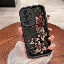 Lily flower pattern phone case suitable for Samsung for galaxy S26 S25 S24 S23 S22 S20 FE Ultra Plus 5G anti drop back cover Galaxy S25PLUS5G