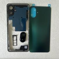 Pilnas korpusas telefonui Samsung Galaxy A07 4G Vidurinis rėmelis Baterijos galinis dangtelis Galinės durelės + Kameros lęšiuko dalys žalia