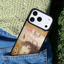 Starry Night Klimt Kiss Phone Case For iPhone 17 AIR 16 Pro Max 15 14 Pro 11 12 13 Shockproof Silicone Cover iPhone 15 Plus