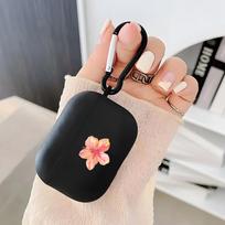 Pink Flower Earphone Protective Cover for AirPods Pro2/Pro3/Pro Anti Drop Earphone Cover for AirPods 4/3/1/2 Anti Shock AIRPODSPRO3