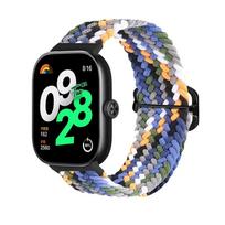 for Redmi Watch 4 Strap accessories Adjustable sport Elastic Nylon Braided Replacement belt correa bracelet Miband 8 pro band For Miband 8 pro