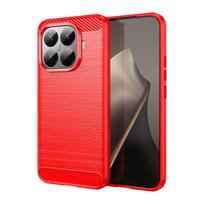 For Xiaomi 15T Pro Case Xiaomi Mi 15T Pro Cover Funda Coque Soft Silicon Shockproof TPU Phone Bumper Xiaomi 15T Pro xiaomi 15T Pro raudona