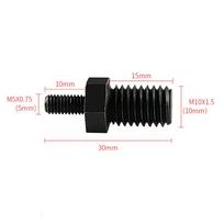 Grinding Adapter Rod M5 To M10 For Mini Angle Grinder With Pressure Plate For 3inch Electric Drill Conversion Rod