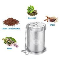 Stainless Steel Tea Infuser Strainer Spice Herbal Teapot Reusable Mesh Filter Cooking Strainer For Home Kitchen Accessories M