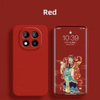 For Poco M8 Pro 5G Case Poco M8 Pro Cover Fundas Coque Original Liquid Silicone Soft TPU Phone Bumper For Poco M8 Pro For Poco M8 Pro 5G raudona
