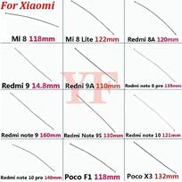 For Xiaomi Mi 8 Lite Poco X3 F1 Redmi 8A 9 9A Note 8 9 9s 10 13 Pro Plus Antenna Signal Wifi Coaxial Connector Flex Cable For Mi 8 118mm