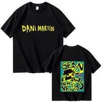 Singer Dani Martin Punk Graphics Print Harajuku T-Shirts Men Women Cozy Short Sleeve T Shirts Aesthetic Tide Streetwear T-shirts S įvairiaspalvis
