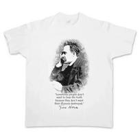 FRIEDRICH NIETZSCHE ILLUSIONS T SHIRT Quote Truth Nihilism S įvairiaspalvis