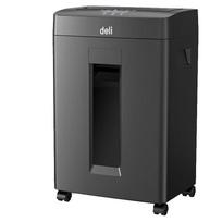 Deli Commercial Paper Shredder CN plug (adapter included) juoda spalva